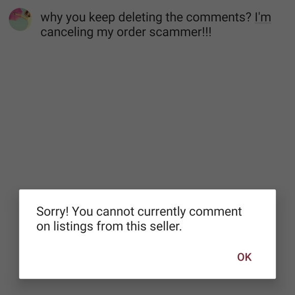 SCAMMER!!! DO NOT BUY FROM HER! - Picture 2 of 2